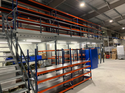 Sandėlio statyba NBS „Adaži national training centre“, Kadaga, Latvija